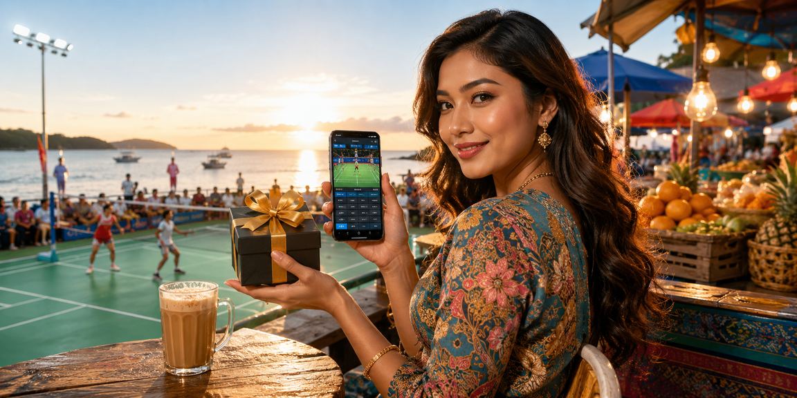 Pemain Malaysia menggunakan aplikasi kasino mudah alih mk7 pada telefon pintar
