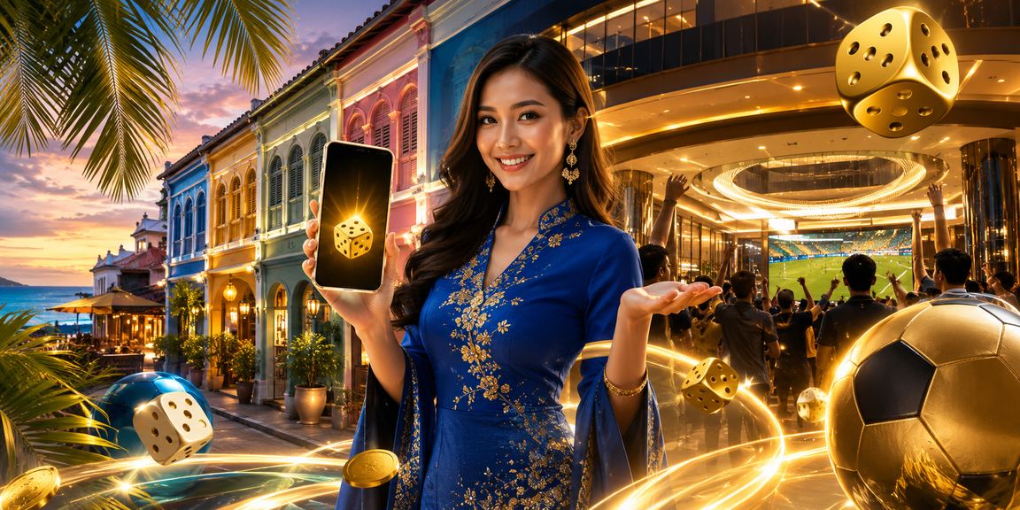 Permainan dadu kasino berlatarbelakang baju kurung di Penang bersama mk7